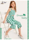 Green Arya Dream Baby Latest Kids Western Wear Poli Rayon Digital Printed Childrens Wear 803